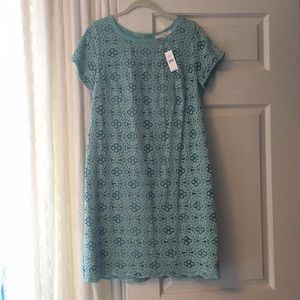 Loft Dress with overlay.